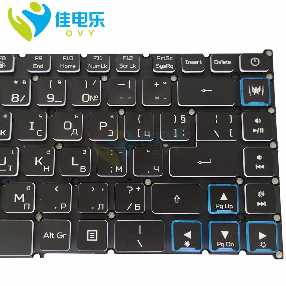 LA SP SV JP US Laptop RGB Backlight Keyboard For Acer Triton 500 PT515-51 Predator Triton PT515-51-7730 Acer ConceptD 7 CN715-71