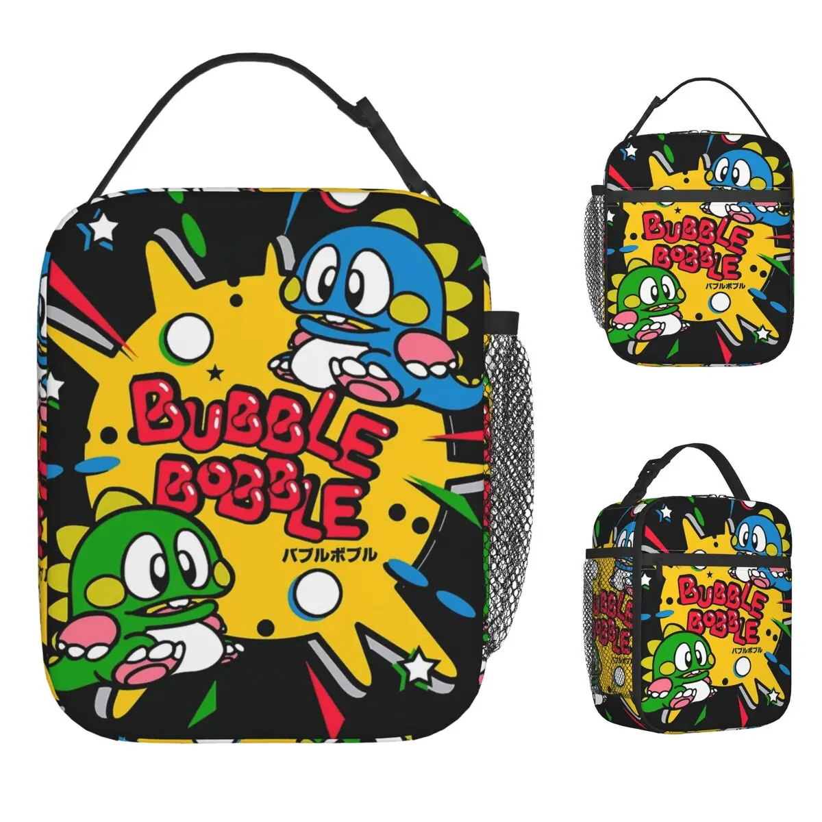 

Сумка для обеда с пузырьками, кавайная коробка для обеда, удобная сумка-тоут для пикника на открытом воздухе для взрослых, сумка-холодильник с принтом Оксфорд