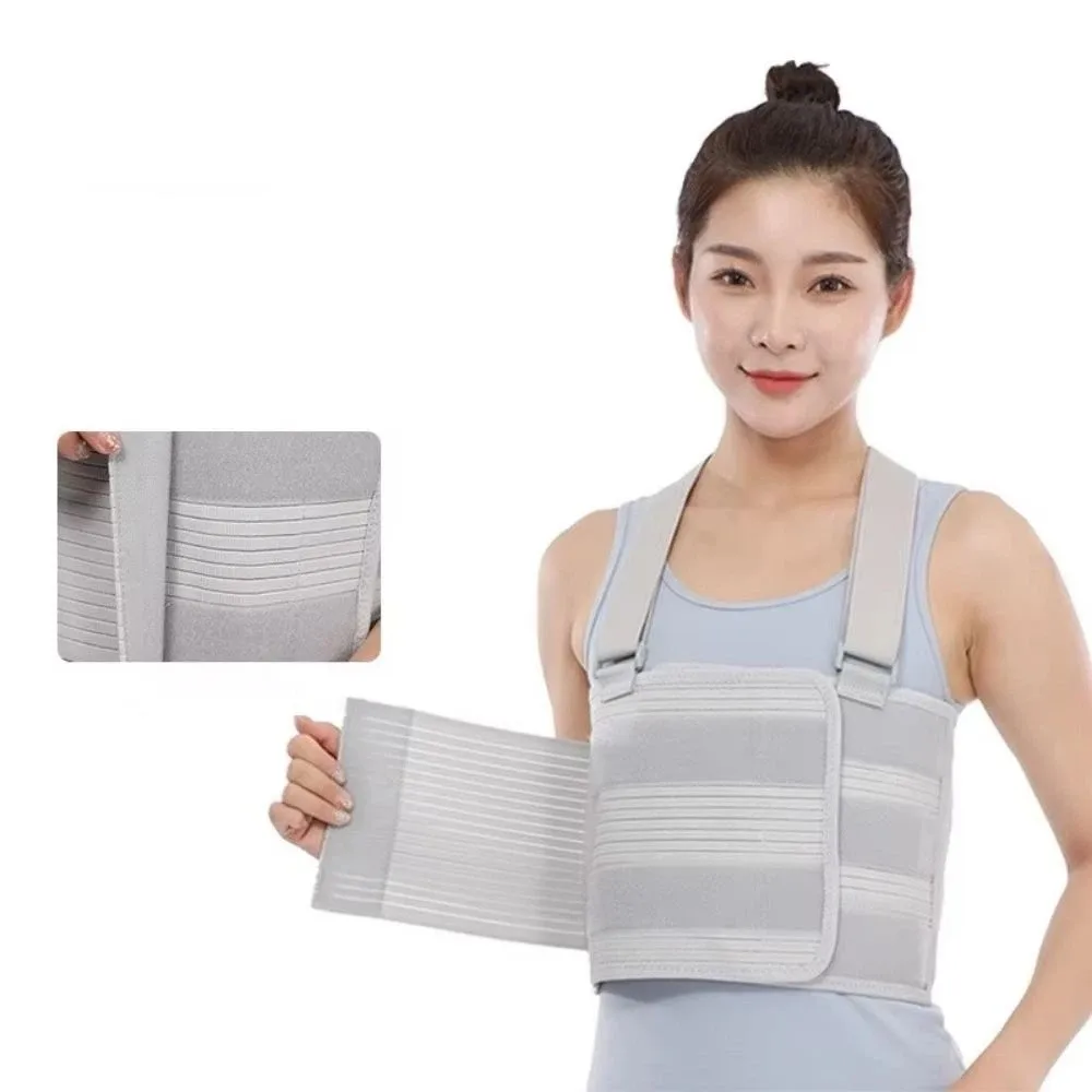 

Adjustable Rib Fixation Strap Elastic Comfortable Fractures Fixation Strap Protective Lumbar Corset Chest Restraint Belt