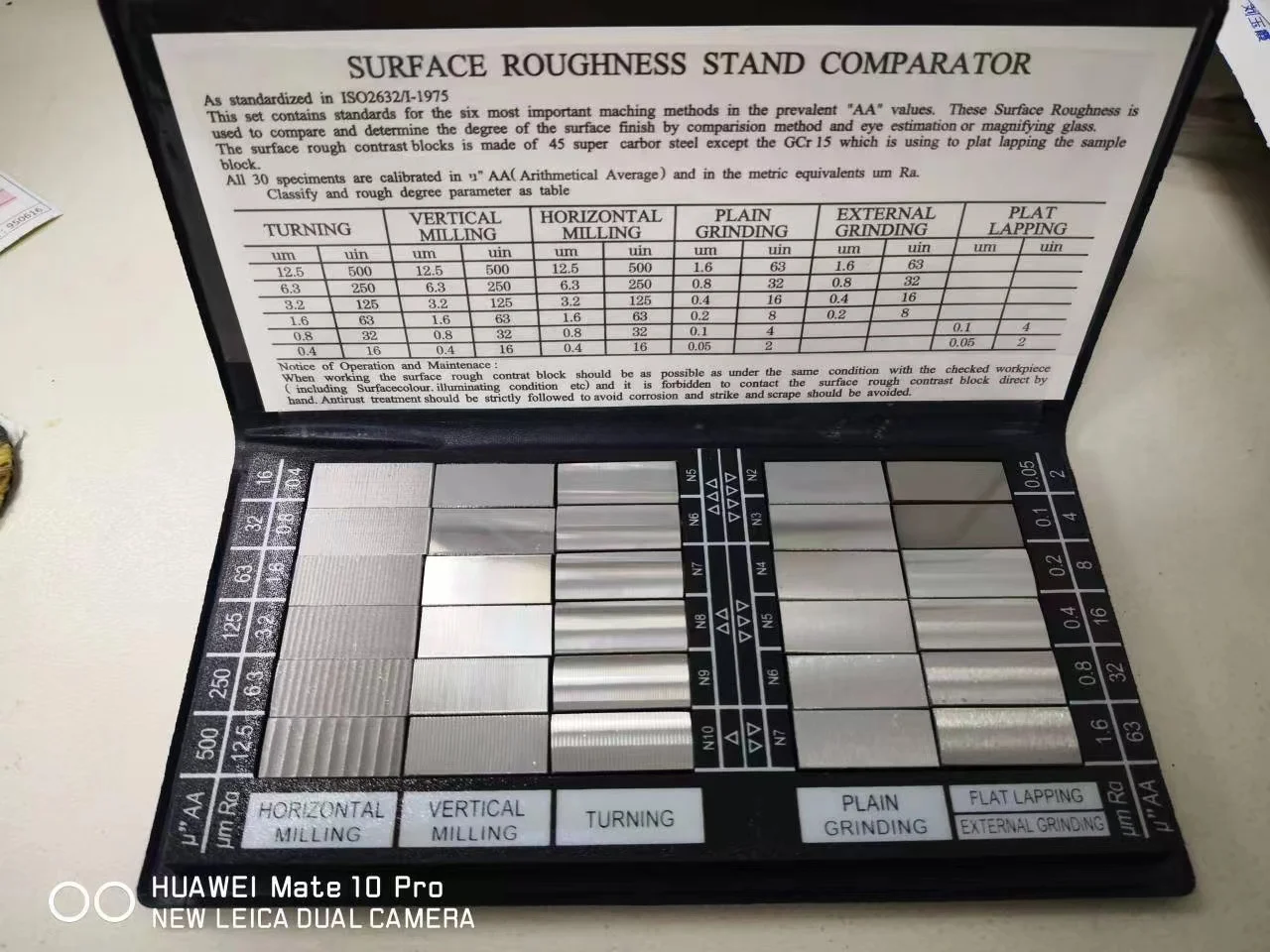 Surface Roughness Stand Bracket Comparator Rugotest N2 Machine Tools Accessories