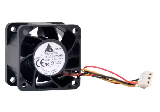 For Server Power Supplies FFB0412SHN F00 4cm 40mm fan 40x40x28mm DC12V 0.60A 3pin Dual Ball Bearings High Airflow Cooling Fan