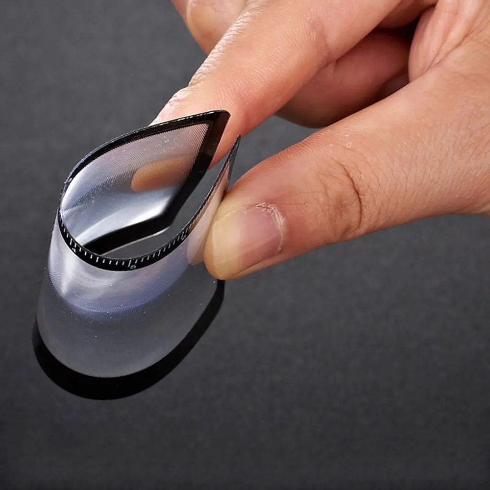 With Scale Reading Glass Fresnel Lens Outdoor Focused Ignition Book Page Magnification X3 Magnifying Magnifier Sheet