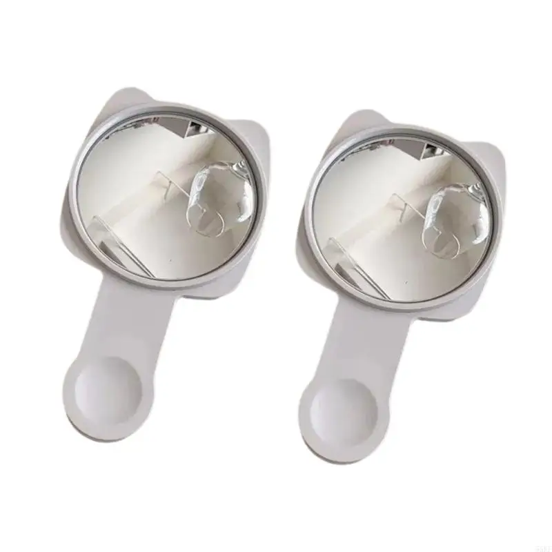 2 Piece Wide Angled Phone Rear Camera Photography Selfie Mirror Clip Universal Portable for Recording Vlog Accessories 55KF