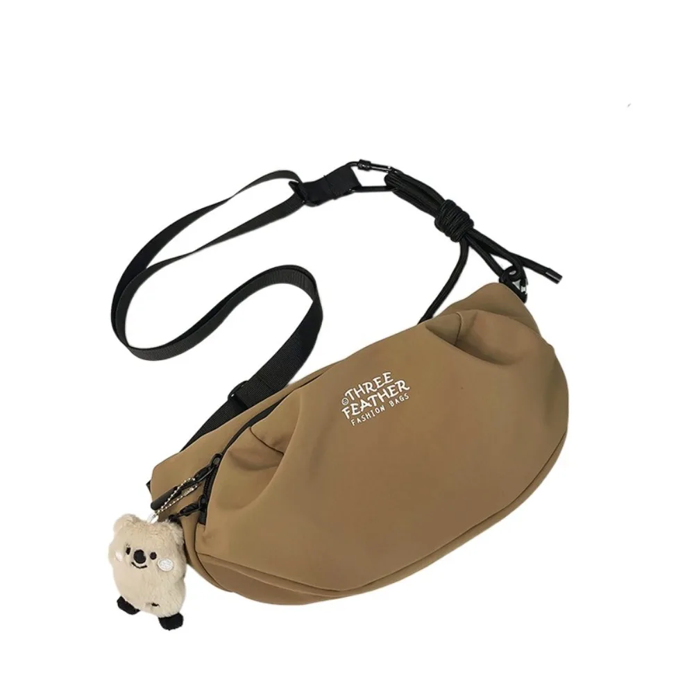 

Trendy Casual Male Chest Bag Multifunctional Adjustable Strap Nylon Waist Bag Large Capacity Zipper Single Shoulder Bag Outdoor