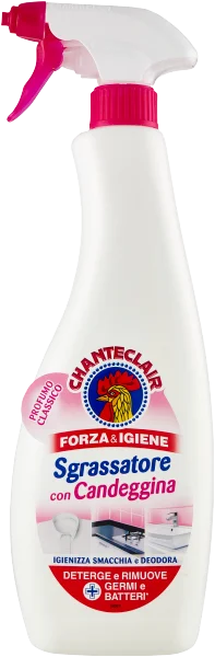 Sgrassatore Con Candeggina 625Ml-Chanteklair