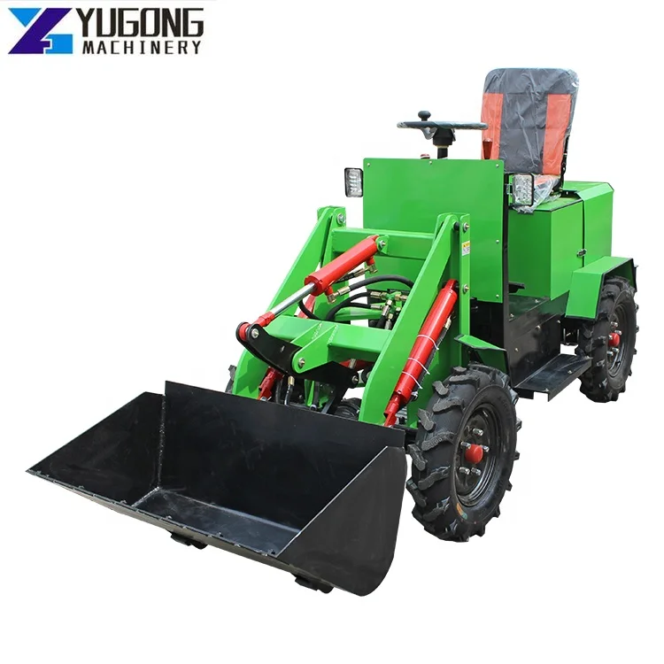 Construction Earth-moving Machinery Manufactures 18KW 25HP Mini Skid Steer Skidsteer Tractor Front Wheel Loader for Sale