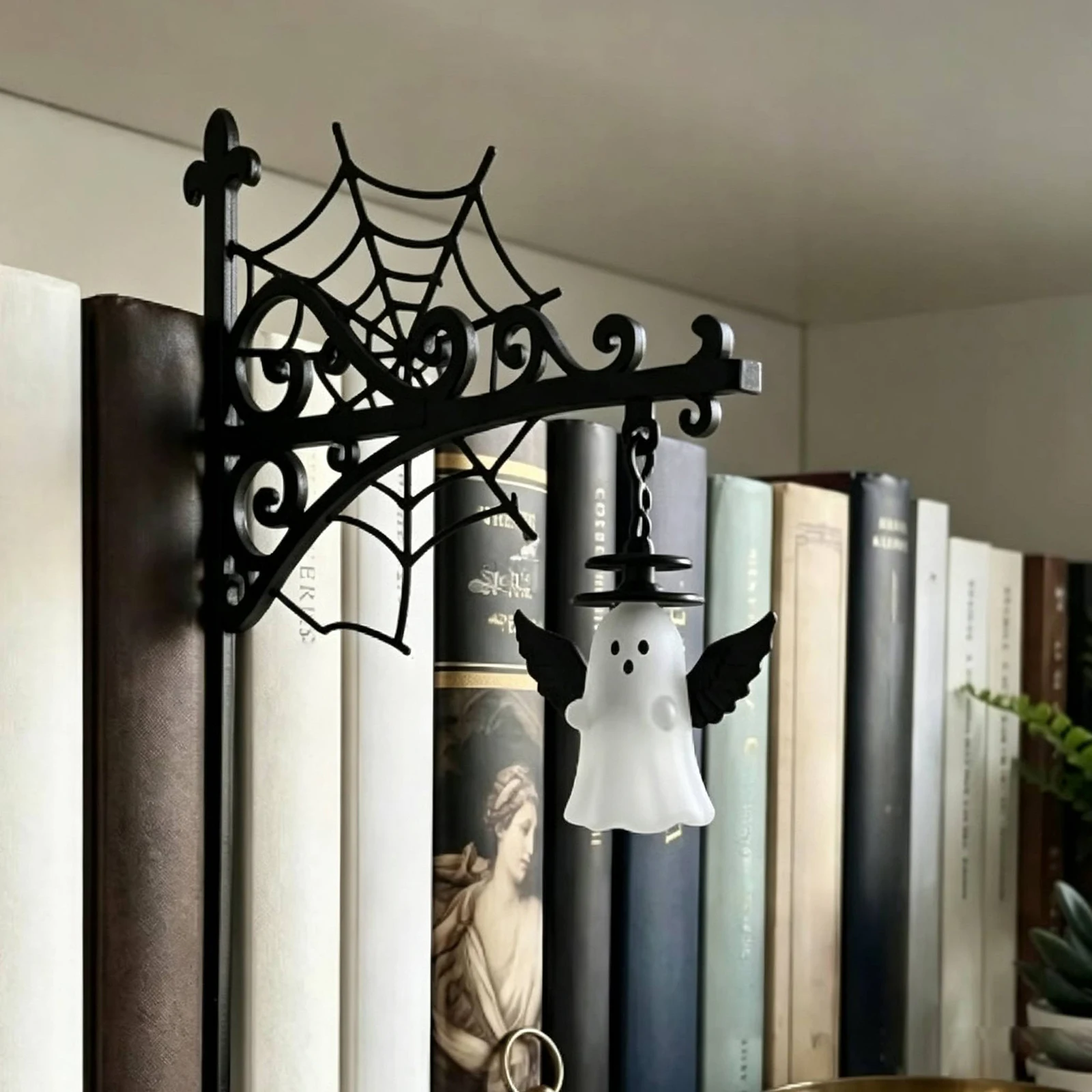 Miniature Shelf Light Warm Glow & Easy Placement Fantasy Design & Versatile for Study Corner Home Library Decor
