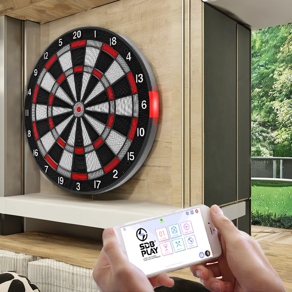 

Christmas Gifts Wholesale in Stock SDB Soft Tip Dart wireless connection Bluetooth Electronic Dartboard