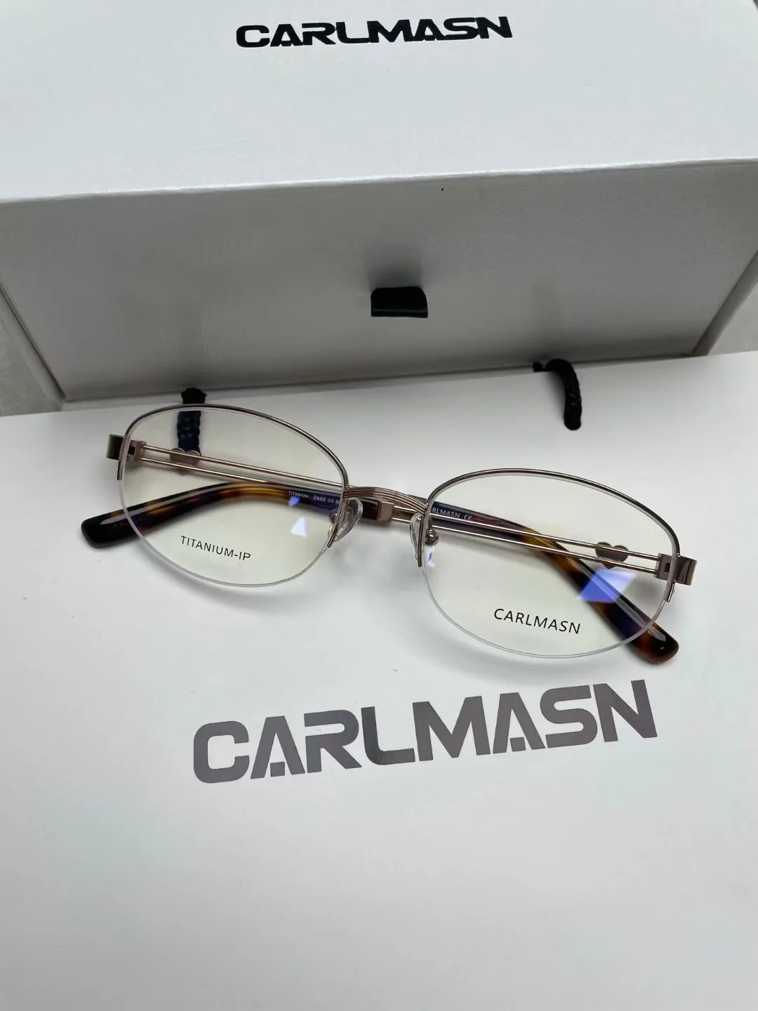 ultra-light-pure-titanium-semi-framed-eyeglass-frame-women's-blue-light-bloing-faionable-optical-glasses-frame-air-karin