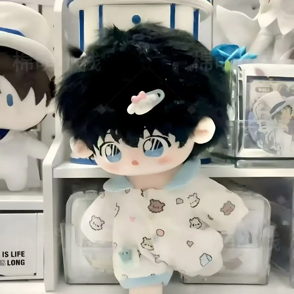 

Мягкая плюшевая аниме-фигурка Kuroba Kaito, 20 см, детские игрушки, плюшевые игрушки для косплея, подарок на день рождения, сюрприз