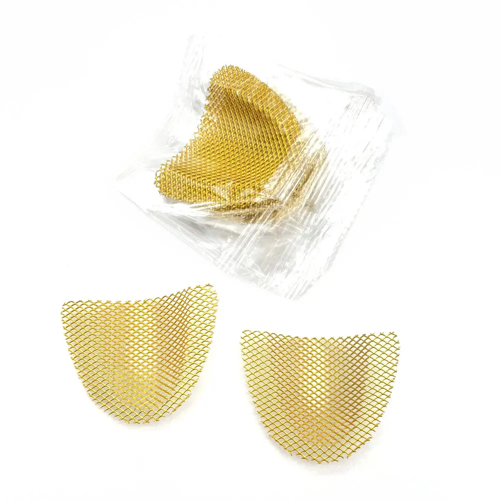 20pcs/pack Dental Impression Metal Net Tray Metal Palatal Reinforcement Mesh for Strengthen Upper Teeth/Lower Teeth Dental Lab