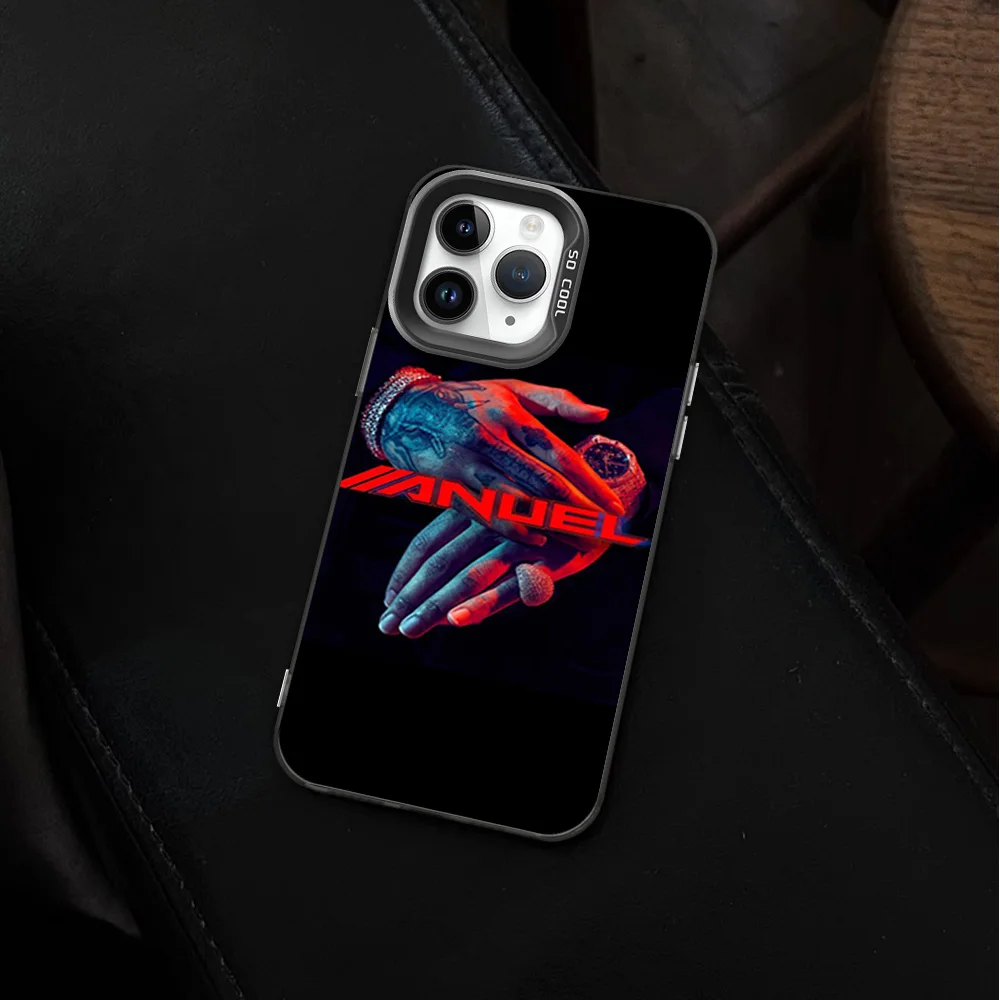 Rapper Anuel AA Phone Case For Samsung A25 32 33 34 50 51 52 53 54 71 24 35 23  4G 5G ULTRA PLUS Laser Cover