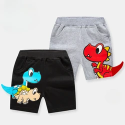 Boys Cartoon Shorts Dinosaur Baby Pants for Boy Cute Shorts Kids Short Шорти Для Мальчика 아기 여름옷 2024 여아 봄옷 Pantalón Corto Niño