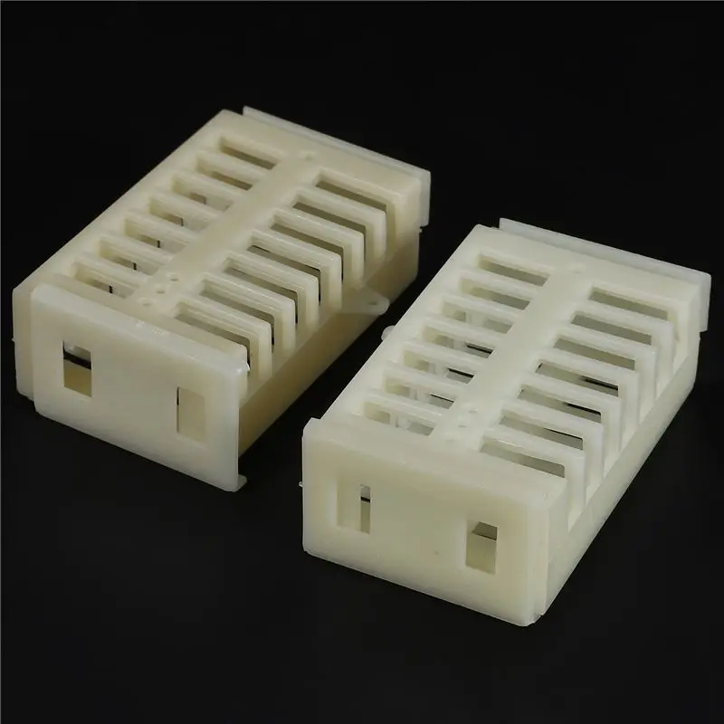 ABVA 400 Pcs Removable Bee Cage Beekeeping Queen Catcher Cage Moving Tool Supplies