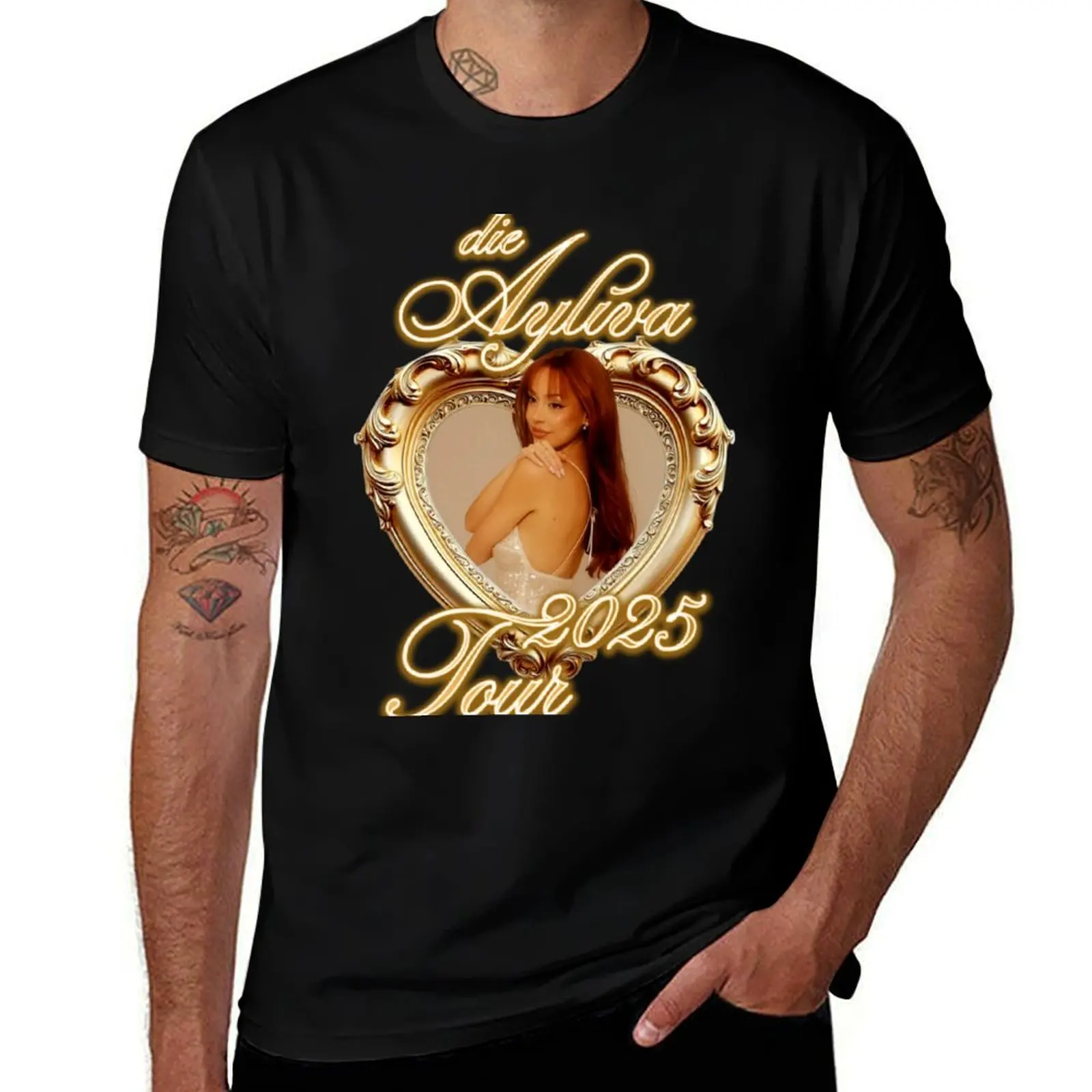Die Ayliva Tour 2025 T-Shirt cotton t-shirt plain for man package T-Shirt