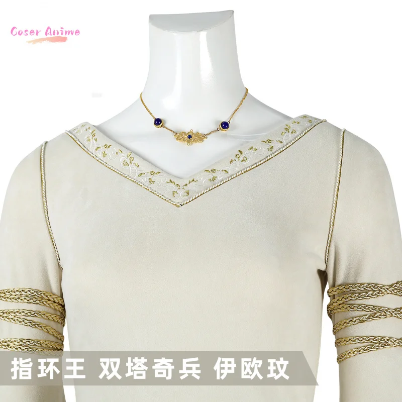 

Movie The Lord of the Rings eowyn Cosplay Costume Uniform Halloween Party for Women Men Carnival Props