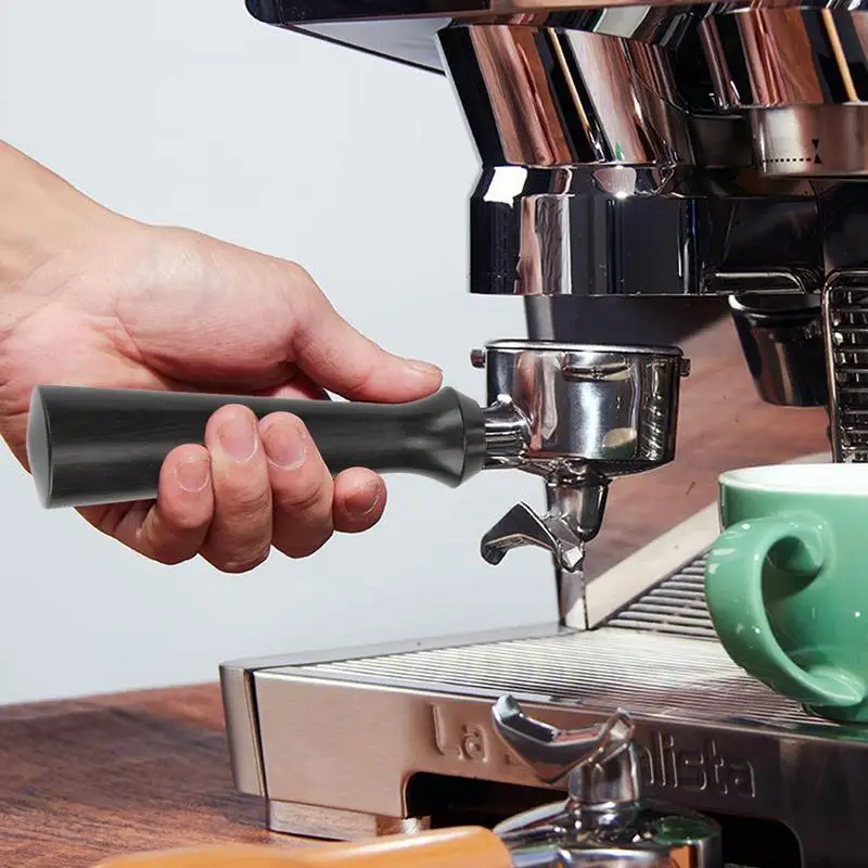 Bottomless Portafilter With Handle Stainless Steel Non Deformable Machine Barista Wear Resistant Coffee Tool For Home Restaurant