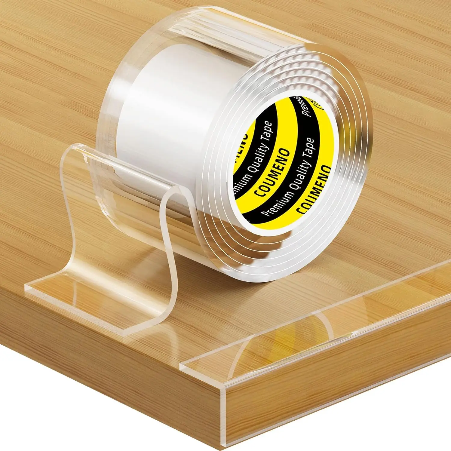 

Clear Edge & Corner Protectors, 1.6in x 6.6ft, Baby Proof Safety Bumper for Furniture