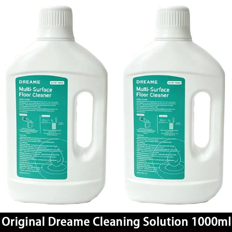 Original Cleaning Solution For Dreame X40 Ultra/X50 Ultra/L40 Ultra/L10sPro Ultra Heat/X30 Ultra/1000ml Bottle For Deep Cleaning