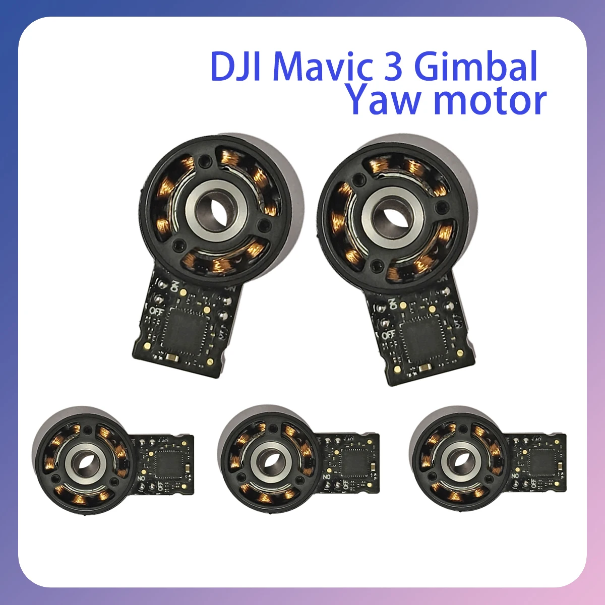 

Mavic3 gimbal Y motor rotates smoothly and smoothly, suitable for DJI drone Mavic series maintenance parts