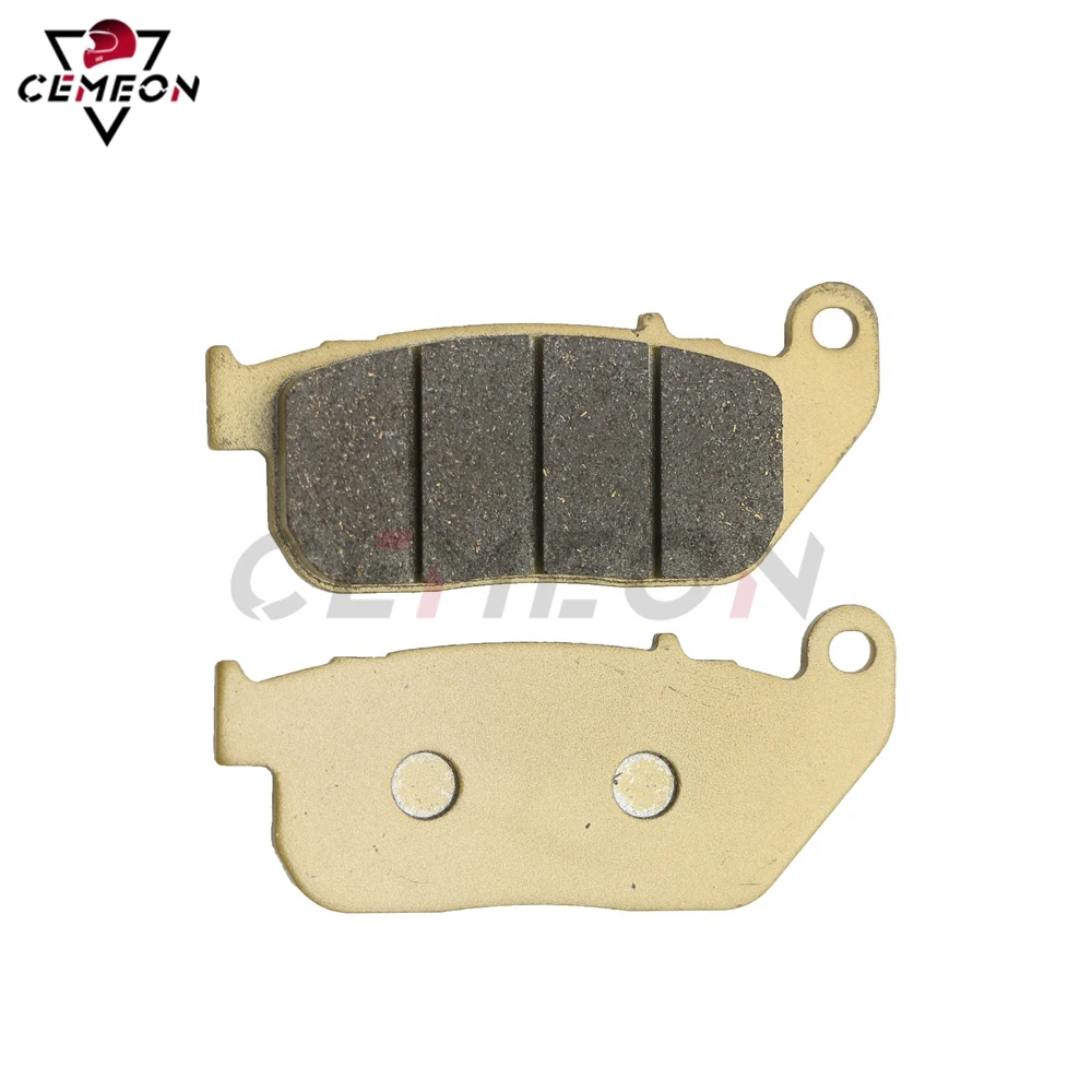 For XL50 50th Anniversary Sportster 2007 XL883 Sportster STD 04-08 XL883C Sportster Custom 04-10 Motorcycle Front Brake Pad