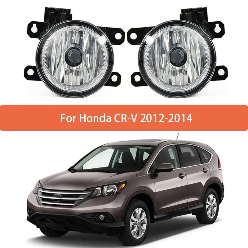 Fog Lamp With Bulbs For Honda CR-V 2012 2013 2014 Front Bumper Anti Fog Light 33900-STK-A11 33900-T0A-A01 33900-TDA-A01
