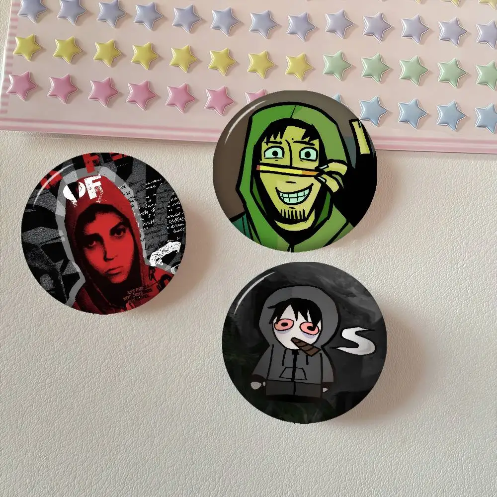 Classic Game Cry of F-Fear Simon Henriksson Customizable Button Pins Cute Funny Creative Badge Jewelry Decor Gifts For Friends