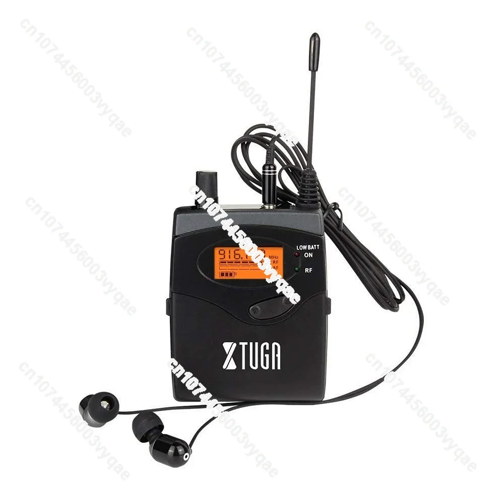 Factory Wholesale Receiver XTUGA RW2080 UHF Wireless Stage Singer In-Ear Monitor System Single BodyPack Receiver