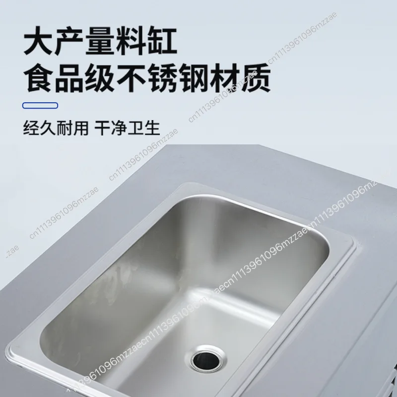 Commercial Small Single Head Ice Cream Machine Outdoor Car Soft Ice Cream Machine Automatic Stainless Steel Ice Cream Machine