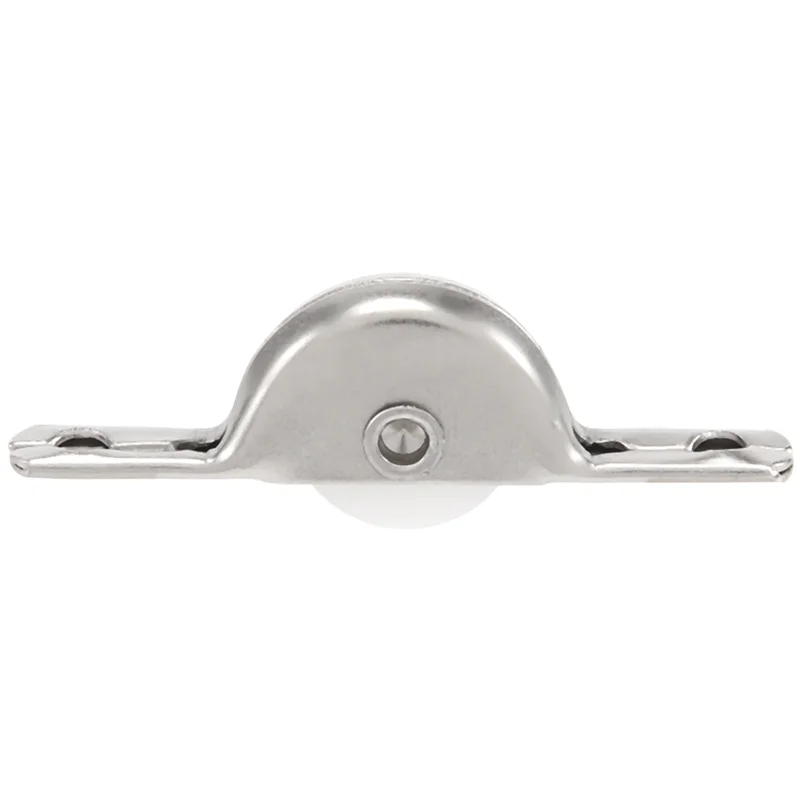 BAAJ-10Pcs Door Window Cupboard Drawer Bin Single Nylon Sliding Roller Pulley Wheel