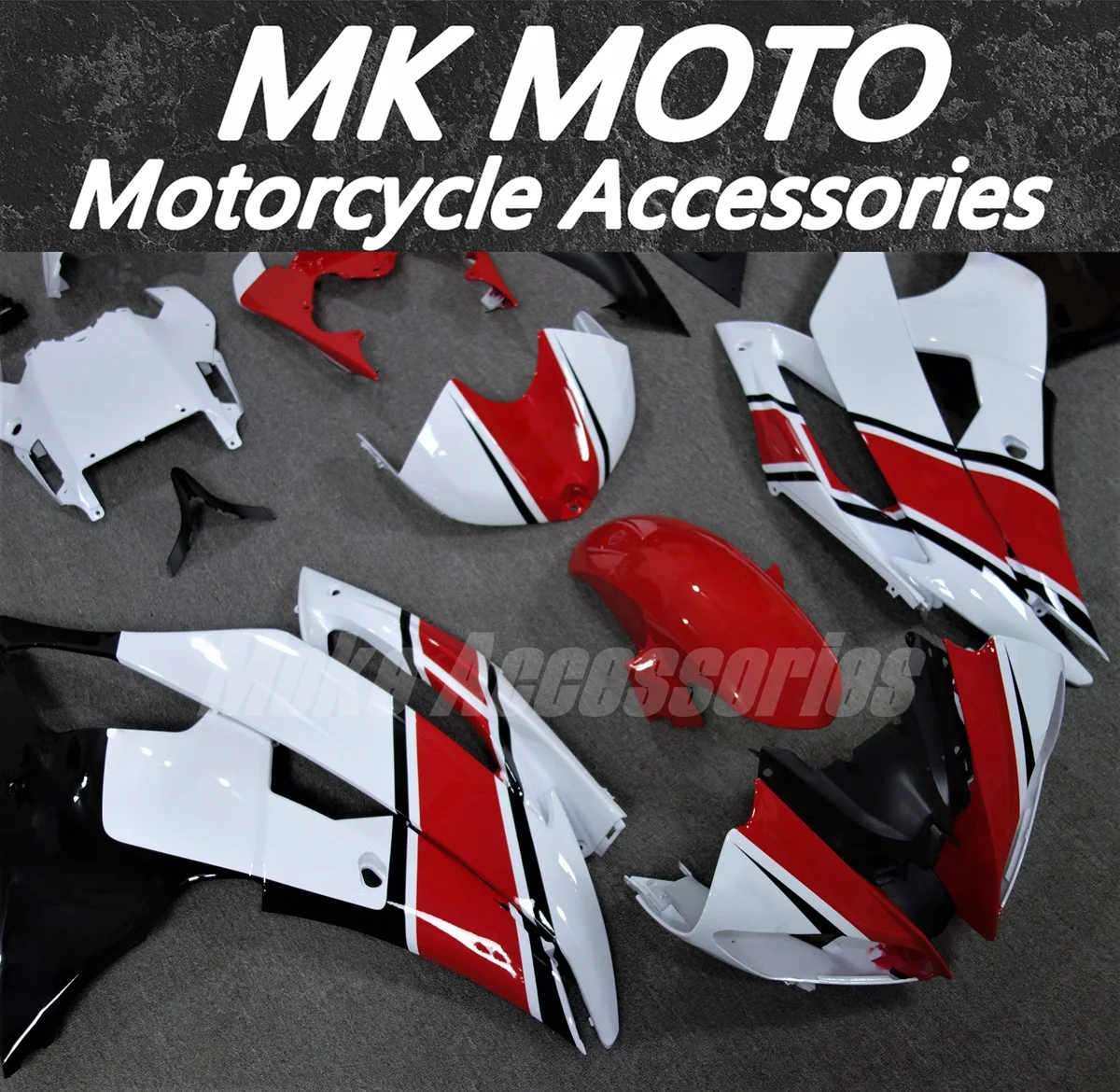 Motorcycle Fairings Kit Fit For Yzf R6 2008 2009 2010 2011 2012 2013 2014 2015 2016 Bodywork Set Abs Injection White