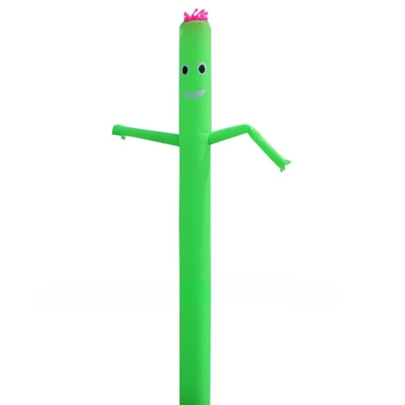 

20-foot inflatable tube man, sky dancer for eye-catching advertising（Green）