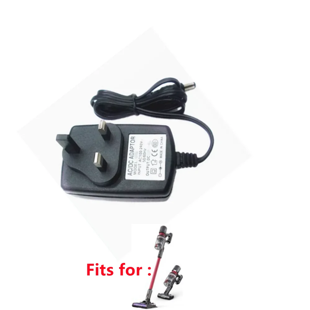 British Standard AC/DC Adaptor For Dibea F20 Max FC20 Handheld Vacuum Cleaner Parts Accessories - view 3