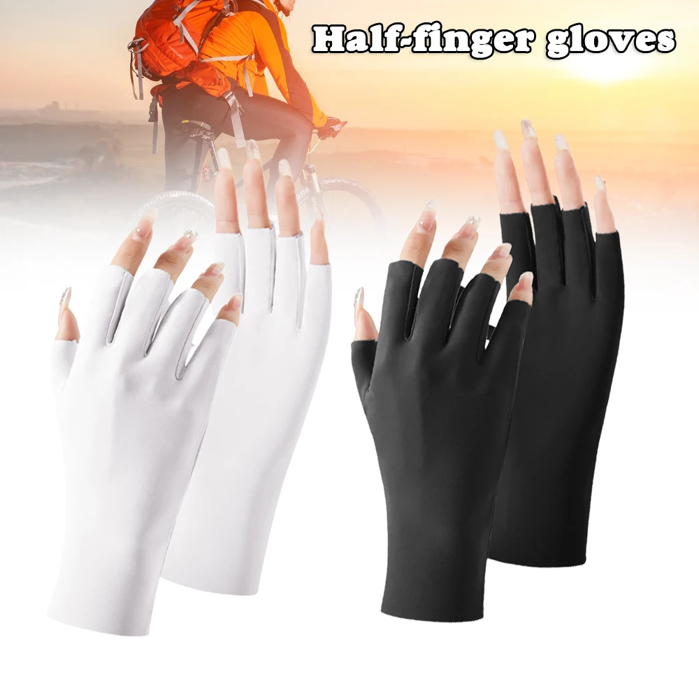 

Half Finger Gloves Cool Summer Gloves Nail Art Skin Care