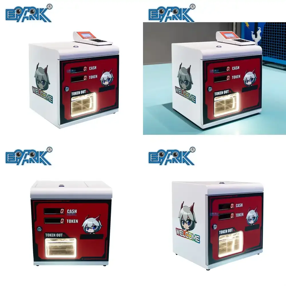 

Customized Small Token Coin Exchange Machine Automatic ATM Currency Exchange Machine Mini Coin Change Dispenser