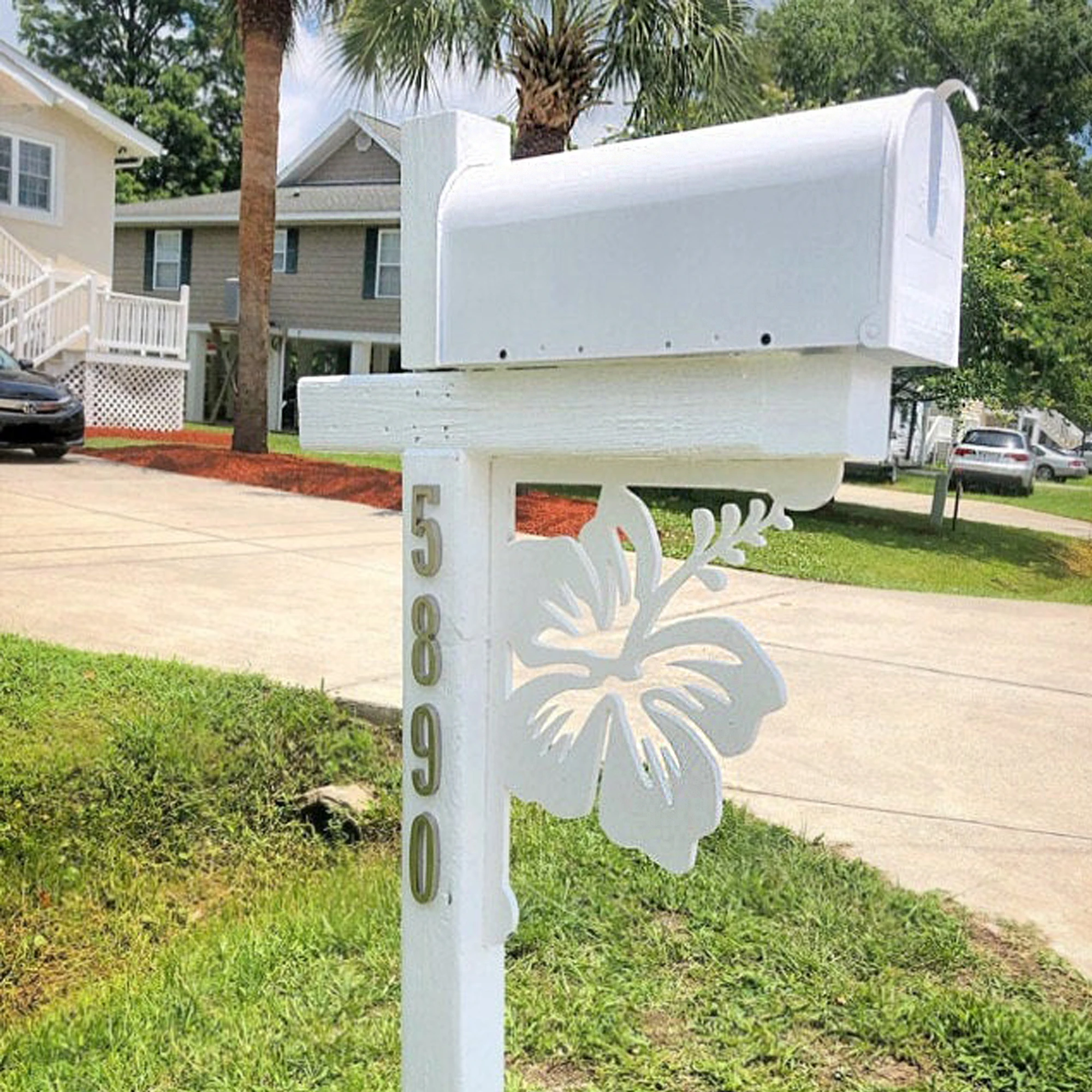 1 st 101mm Metalen Huisnummer Outdoor 4 inch Zelfklevende Nummers Zinklegering Appartement Deur Nummers Mailbox Stickers # 0-9