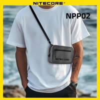 NITECORE NPP02 Crossbody Bag Messenger Bag waterproof Daily Package Worry-free Journey Travel Running Camp Fishing Picnic Bags