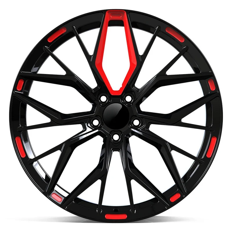Hot Selling JPwheels Certificated Custom Aftermarket Black Rims 20 Inch 5 Holes 5X112 Wheels Forged Premium Car Accessories