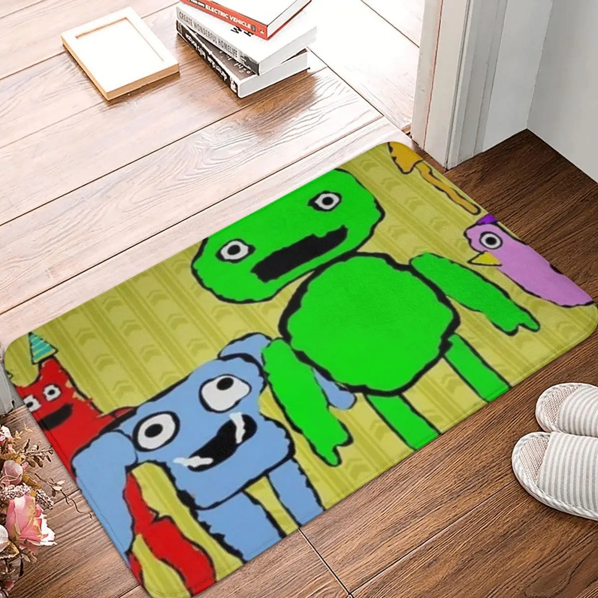 Rainbow Friends Escape Non-slip Doormat Kitchen Mat Eccentric Ball Hallway Carpet Welcome Rug Home Decor