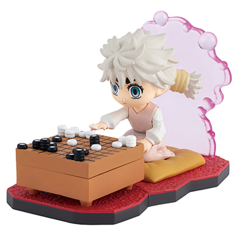 オリジナル HUNTER×HUNTER 4 GON·FREECSS キルア Zoldyck Kaito ミニチュアシーンアクションフィギュアモデルデスクトップ装飾品
