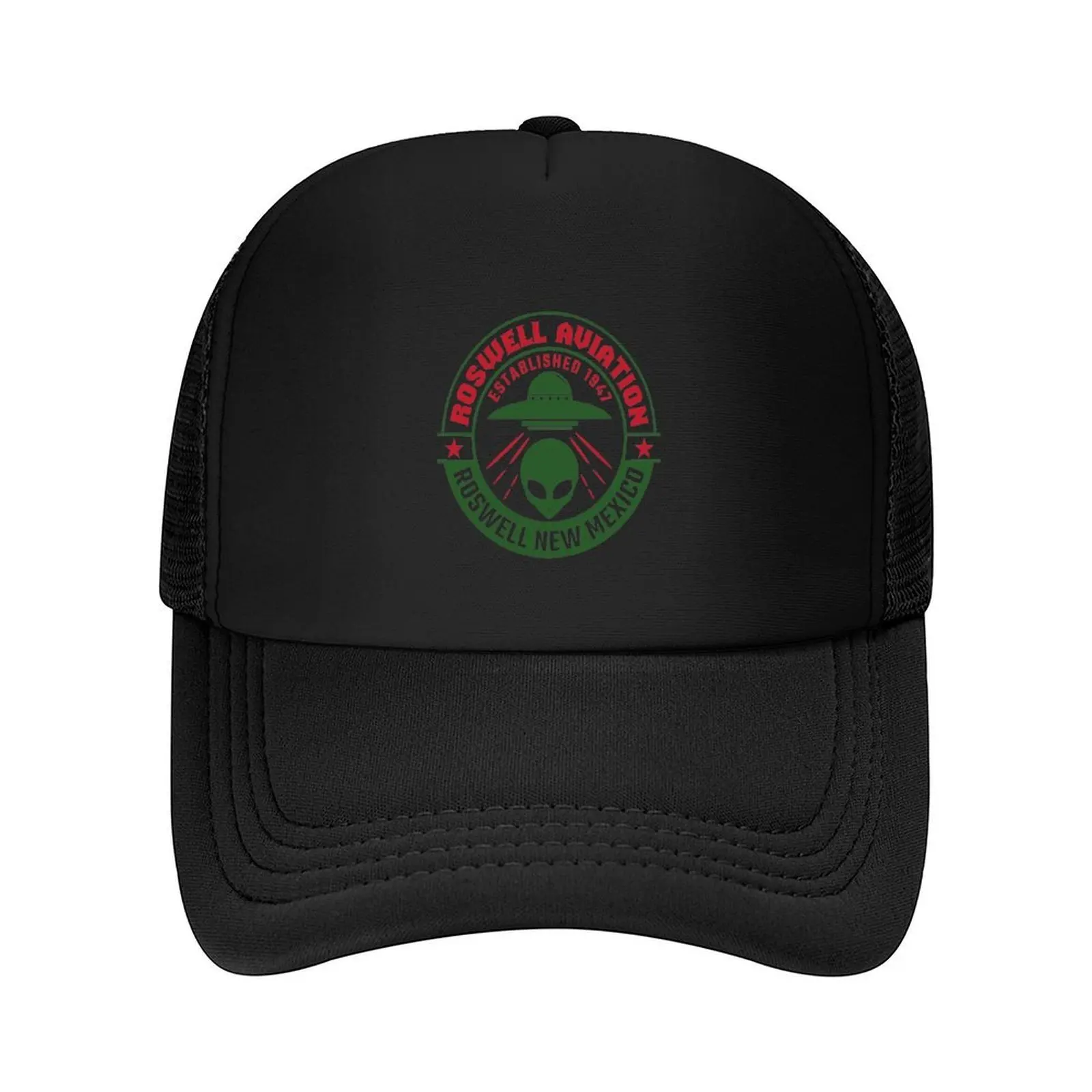 

Roswell Aviation Established 1947 Roswell New Mexico Alien UFO Baseball Cap Golf Hat luxury caps Golf Wear Men Women's