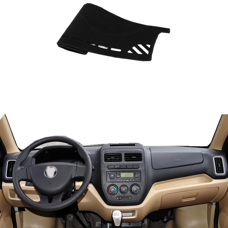 For Foton Gratour V5 V3 Styling Dashmat Dashboard Cover Instrument Panel Sunscreen Protective Pad Dash Anti-Dirt Mat Ornament