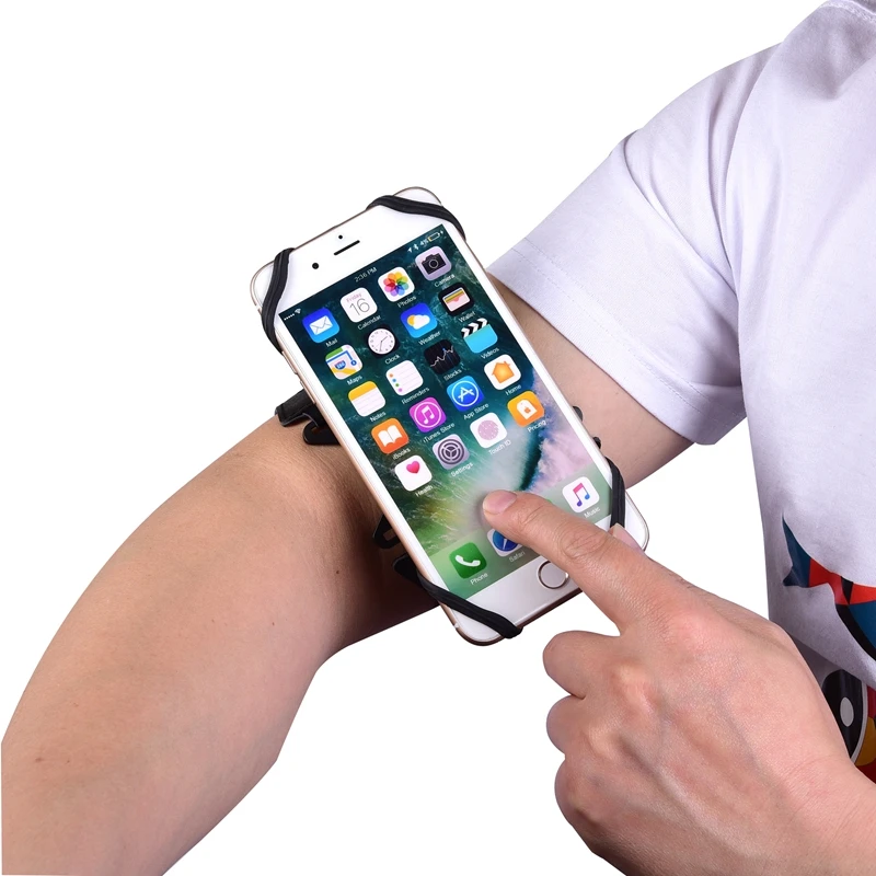 

Universal Arm Case Phone Holder Armband for IPhone 16 15 14 13 12 11 Pro Samsung S25 S24 for Xiaomi LG Sport Running Arm Band