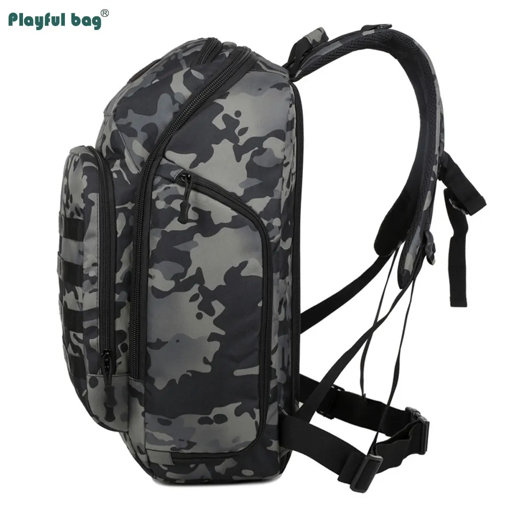 Tactical Sports Camo Backpack Men Rucksack Waterproof Mountaineering Bag MOLLE Multifunctional Travel Backpack AVA225