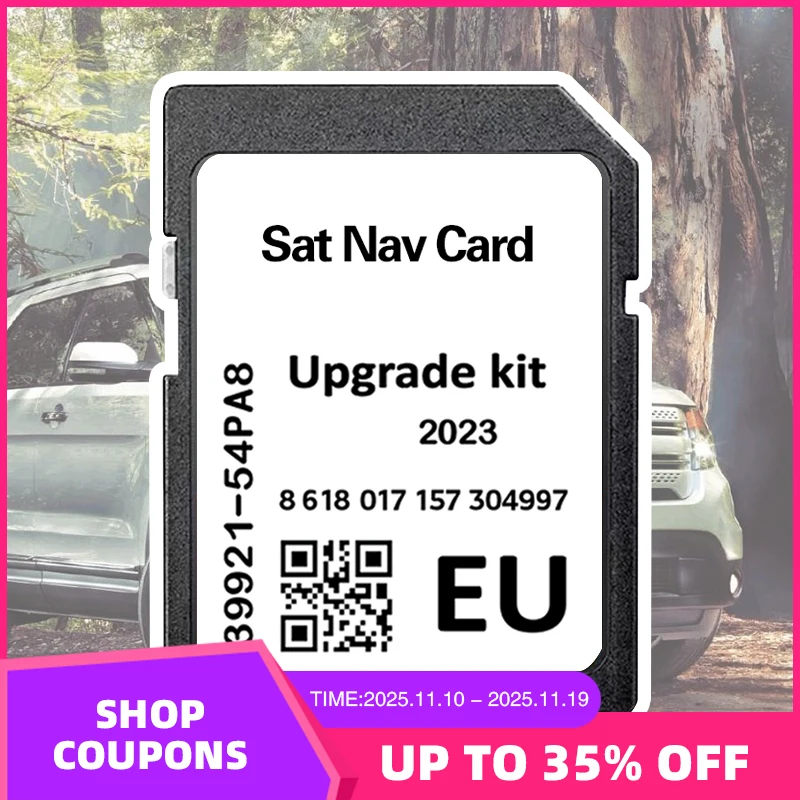 

New 2023 for Suzuki Vitara Navigation Map SD Card Map Card GPS 16GB Suitabe With SX4 S-Cross After Facelift (2016 - 2021)