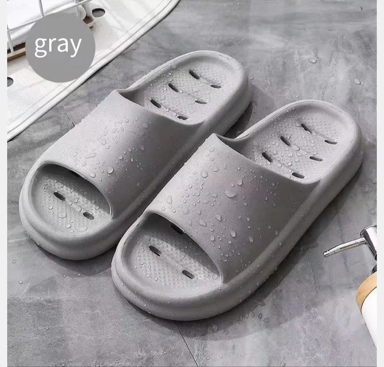 Nieuwe Zomer Heren Eva Slippers Voor Badkamer Speciaal Sneldrogend, Antislip, Slijtvast En Stille Paar Slippers