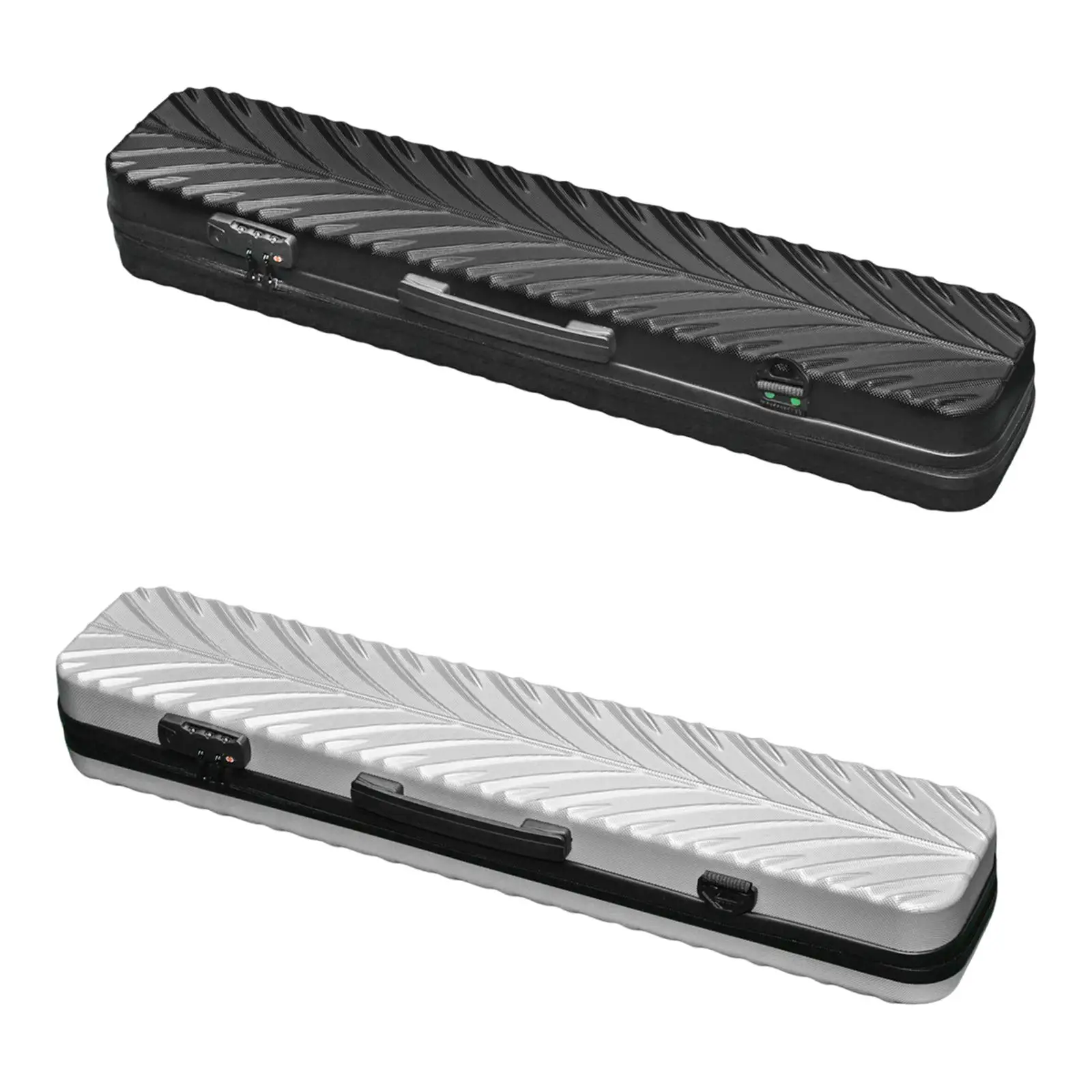 

Pool Protection Impact Resistant Holds 3 Butts and 3 Shafts Shockproof Portable Billiard Cue Carry Case Organizer