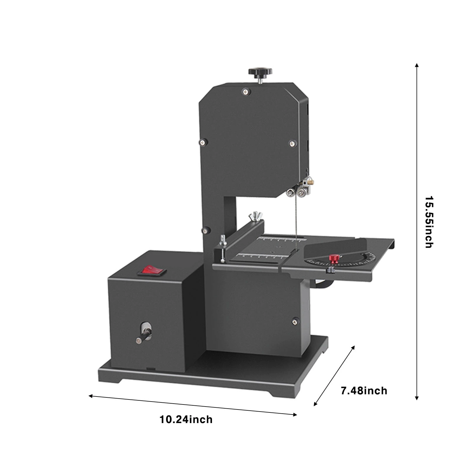 Sega a catena/banda 1750 giri/min Sega da tavolo multifunzionale Seghe elettriche da tavolo Piccola utensile da taglio per la lavorazione del legno per uso domestico