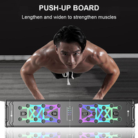 Folding Push Up Board Smart Counting Abdominal Muscle Trainer Sports Home Fitness Equipment For Body Building Push-Ups Stands