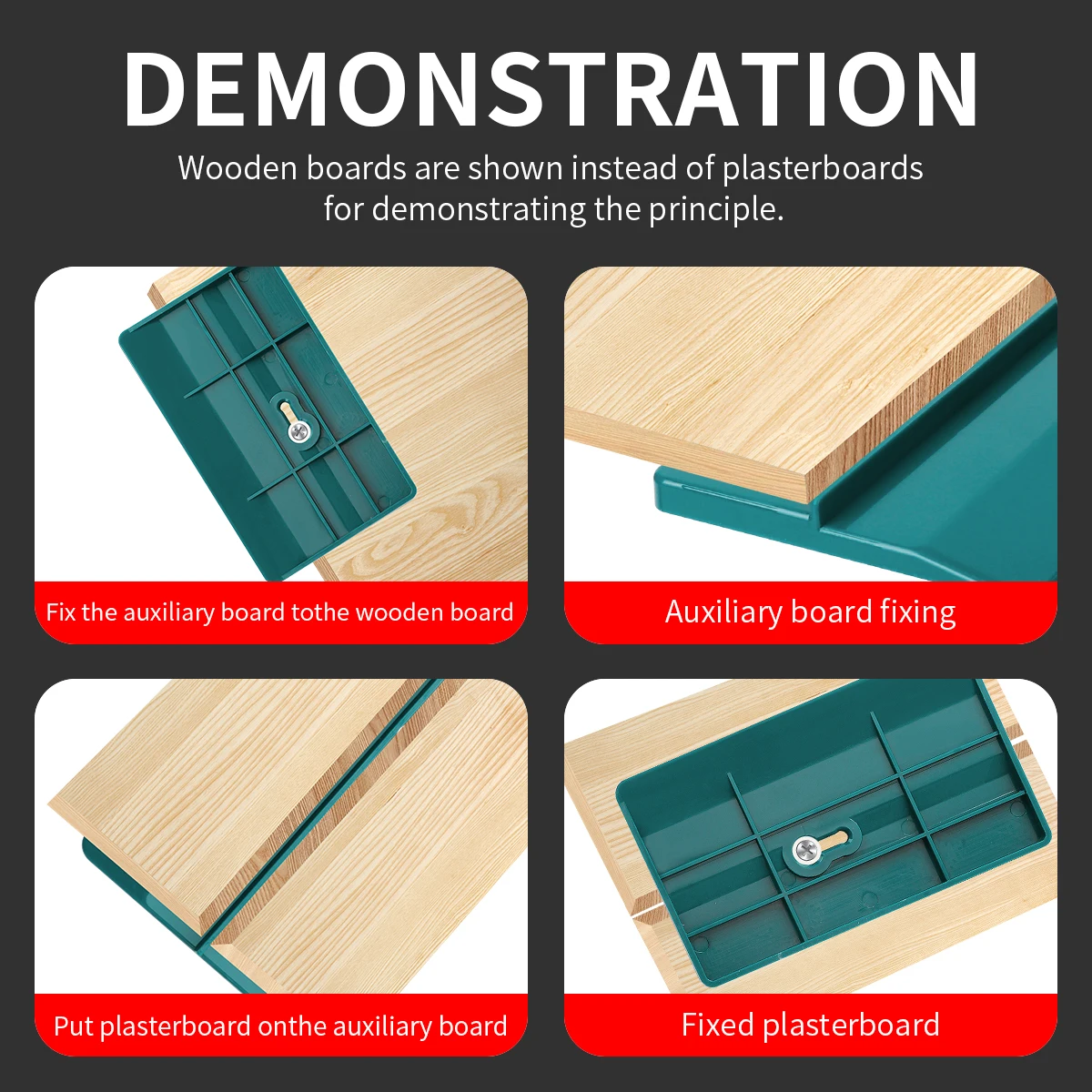 4/2/1PCS Plasterboard Fixing Tools Drywall Fitting Supports Board Room Ceiling Installing Drywall Fitting Carpenter Tools